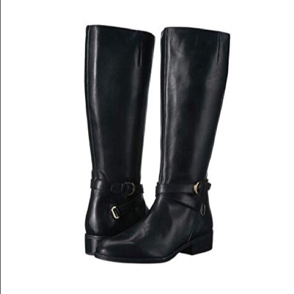 ralph lauren maribella leather boot